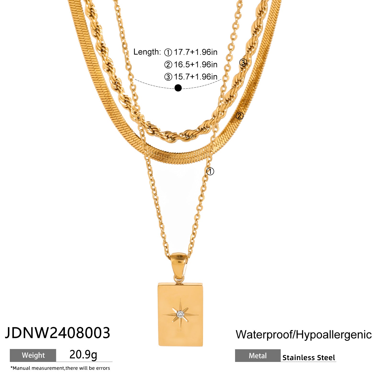 Raphaela Layered  Necklace