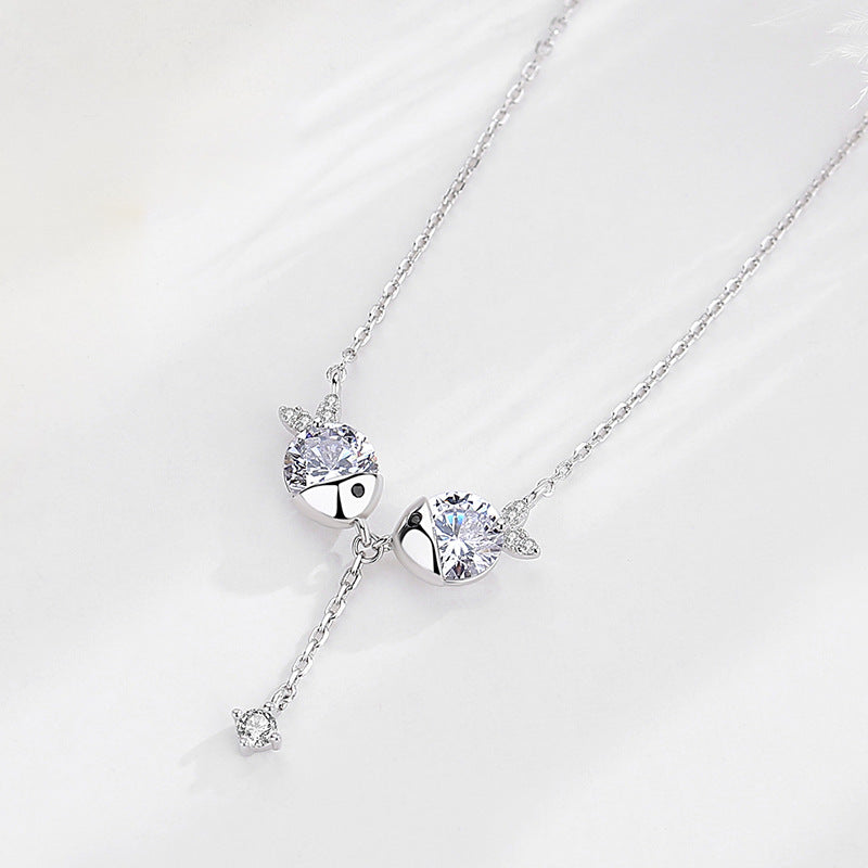 Zircon necklace