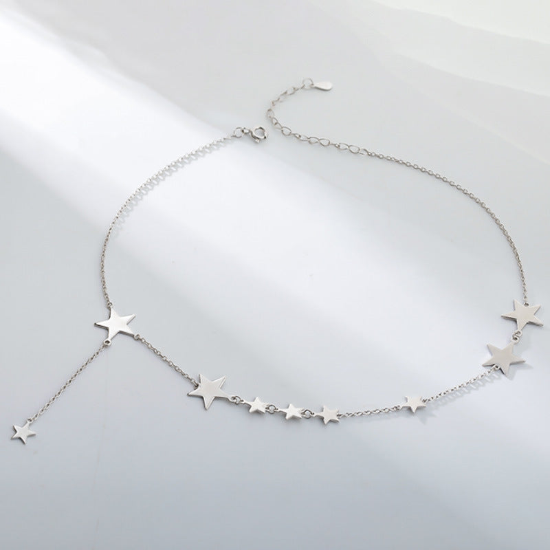 Star clavicle necklace