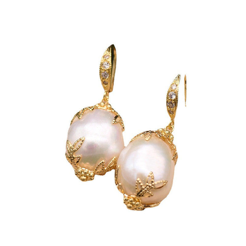 Baroque Pearl Earrings