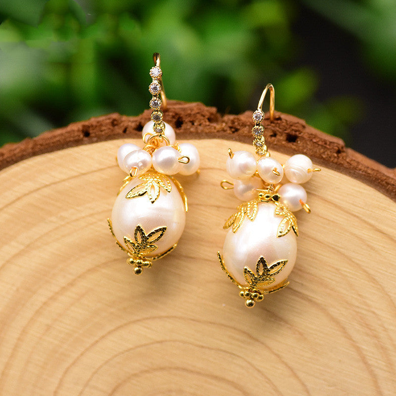 Baroque Pearl Earrings
