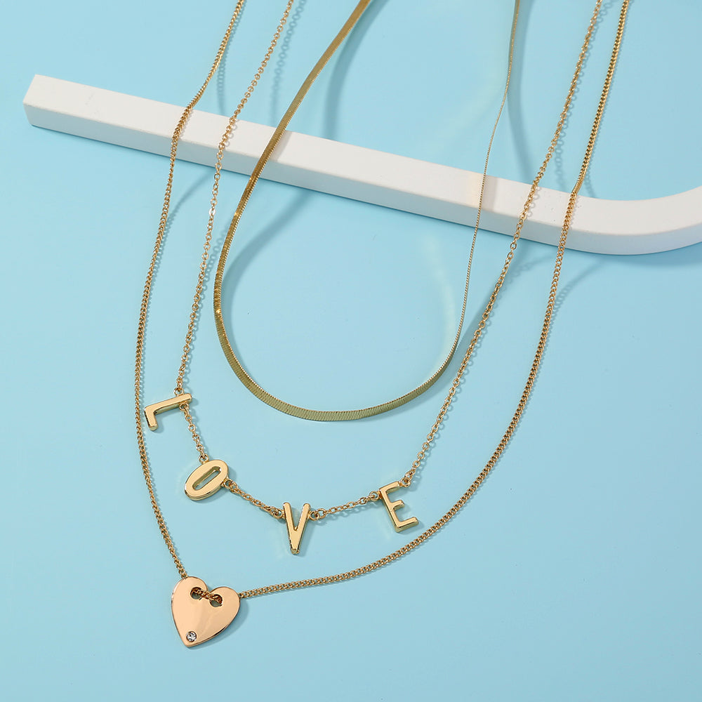 Personality multi-layer Necklace
