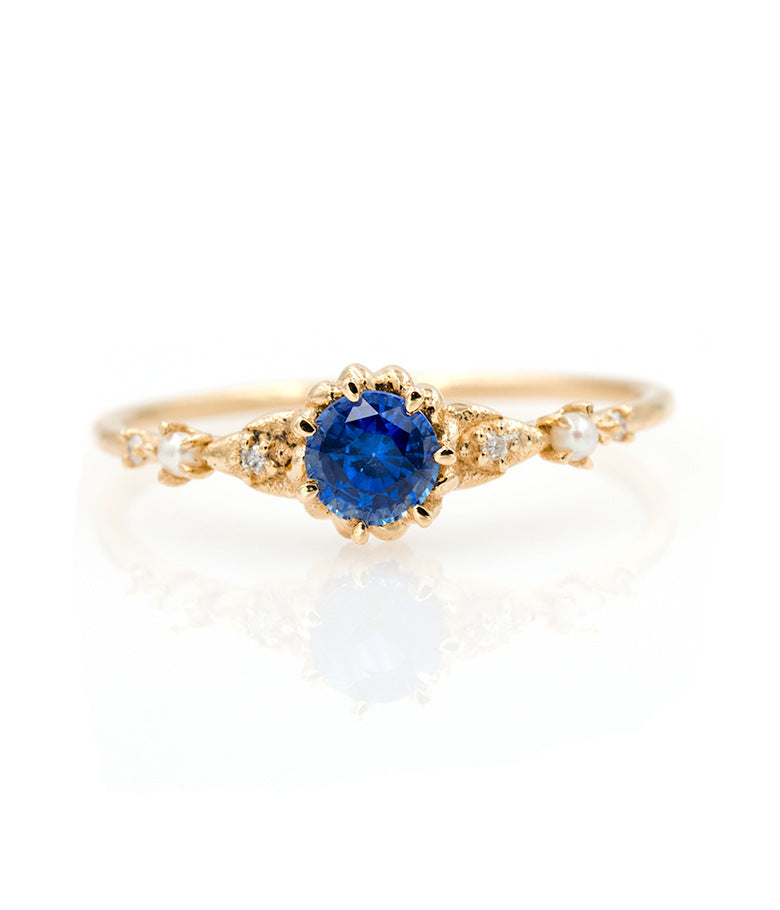 Sapphire Cross-border  Ring