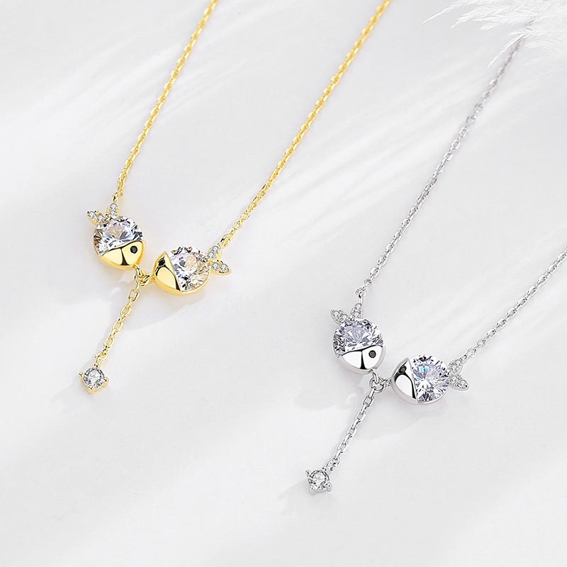 Zircon necklace