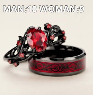 Rhinestone Ornament Rings