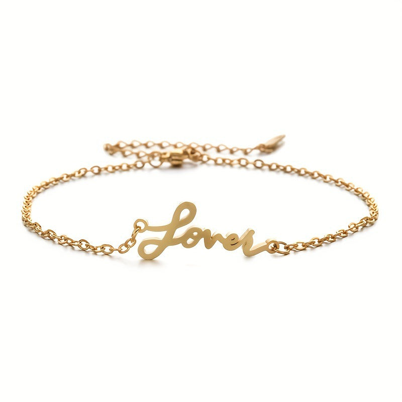 O Chain Steel Anklets
