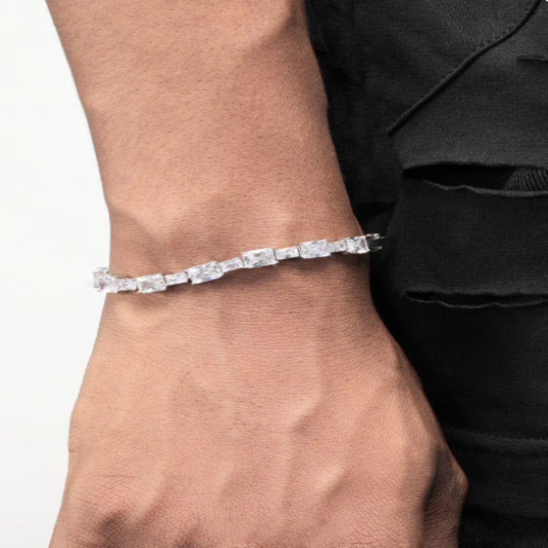 Platinum Tennis Bracelet