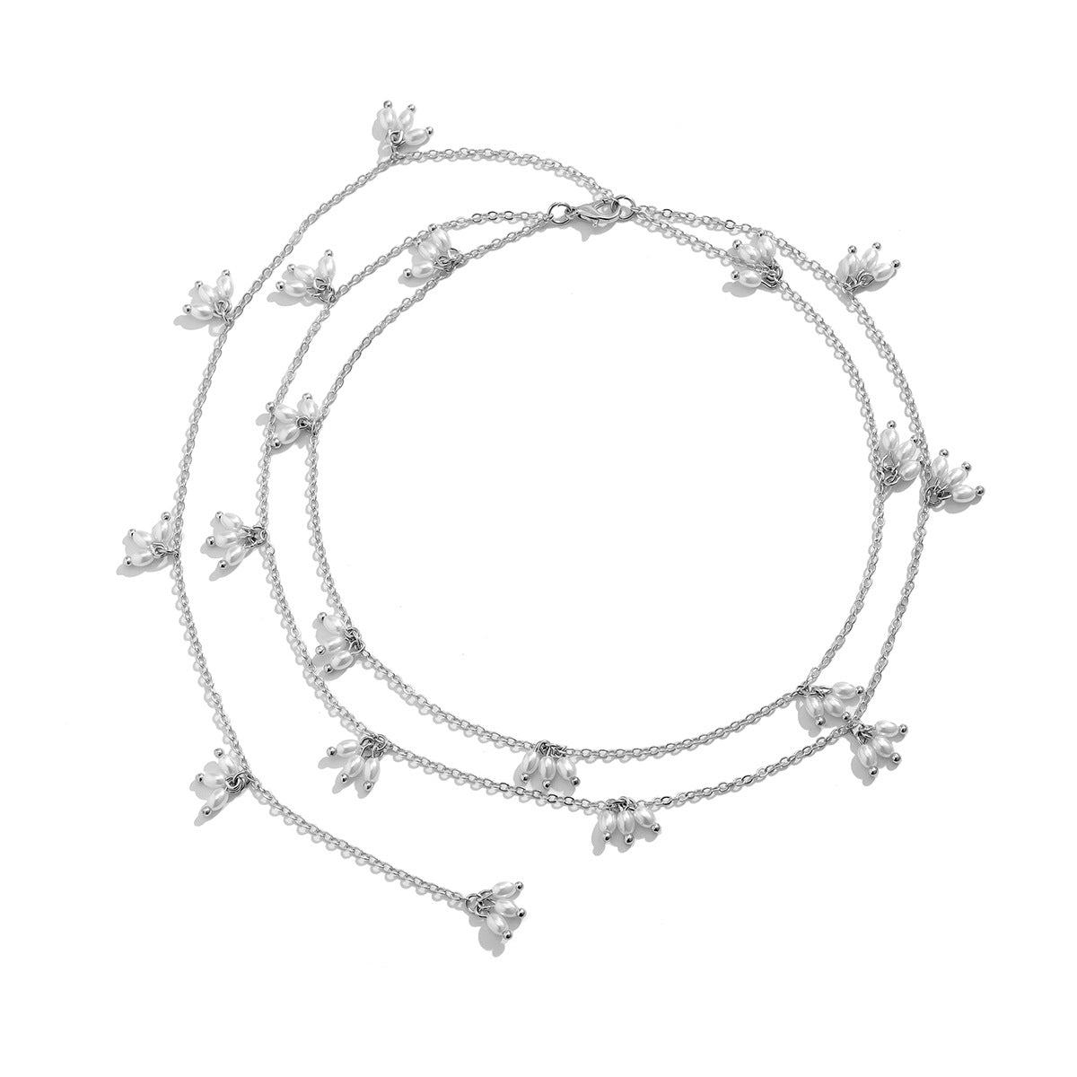 Double-layer Pearl  Necklace