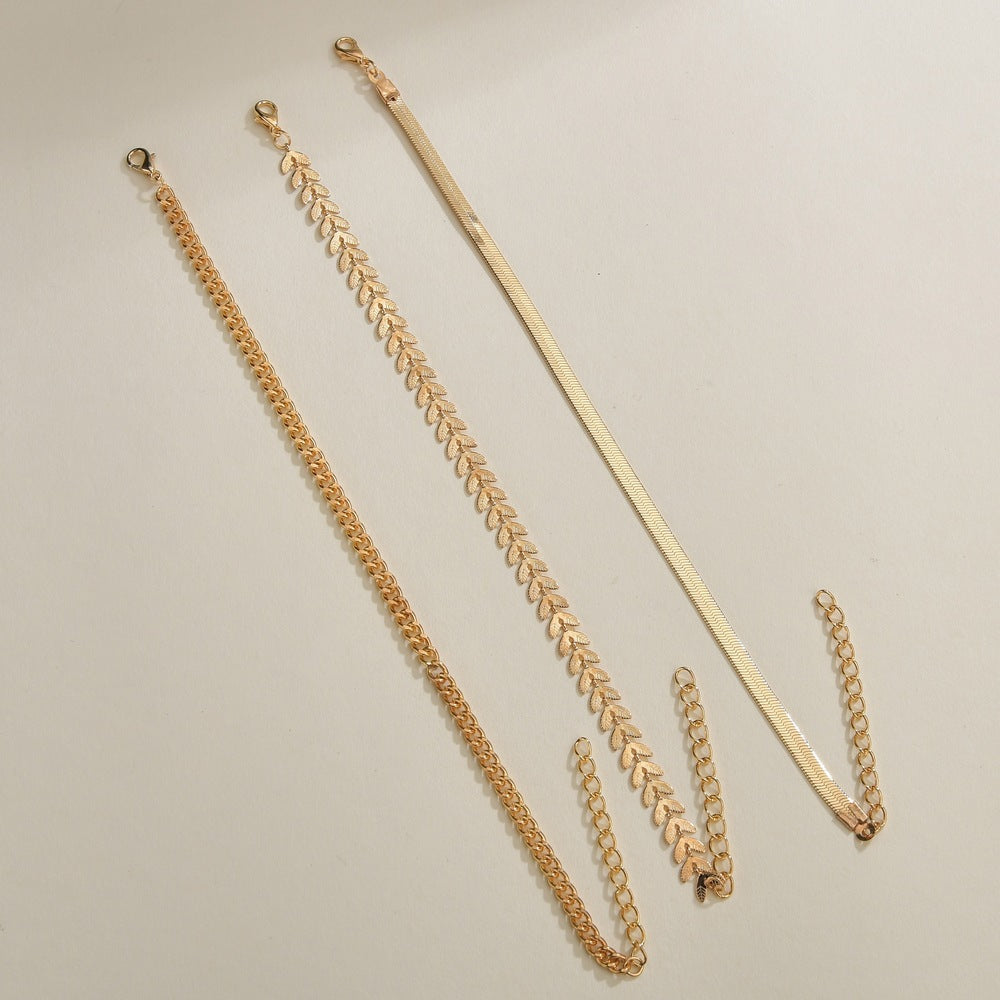 Personalized Retro Anklets