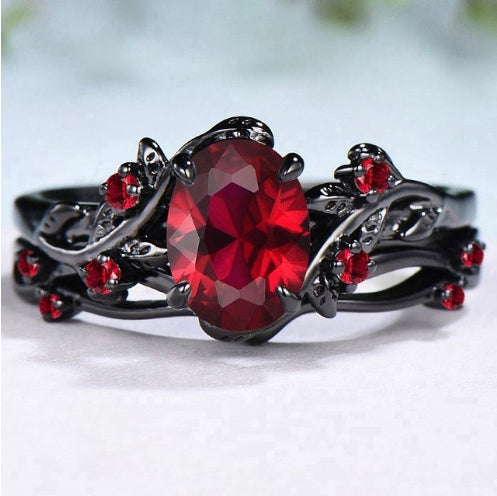 Rhinestone Ornament Rings