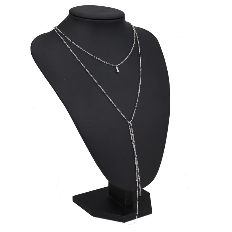 Retro clavicle necklace