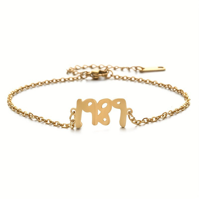 O Chain Steel Anklets