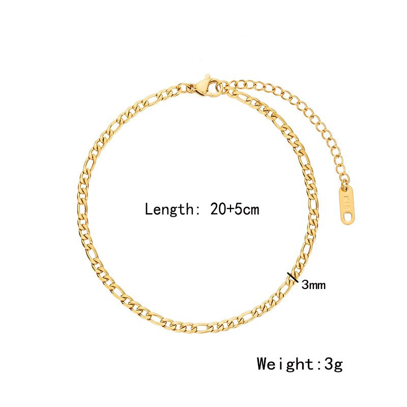 All Match Titanium Anklet