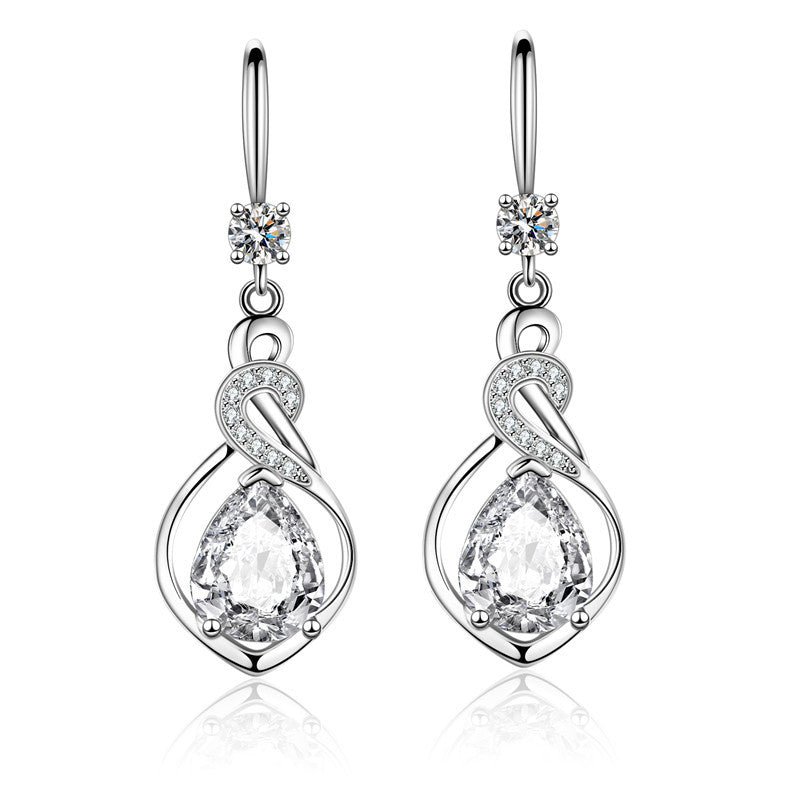 Shiny Zircons Earrings