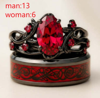 Rhinestone Ornament Rings