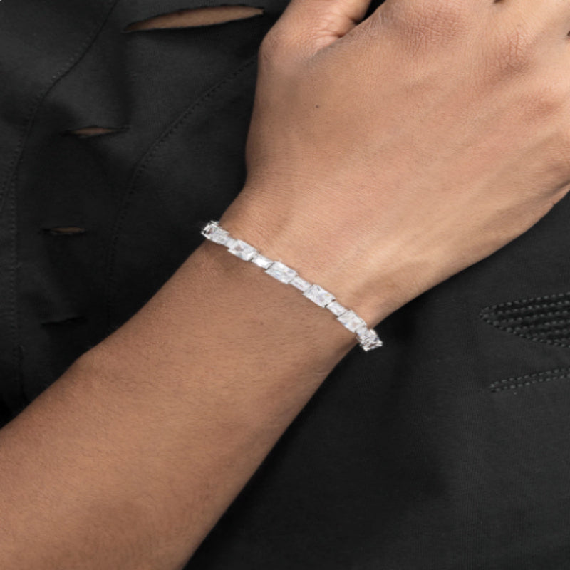 Platinum Tennis Bracelet