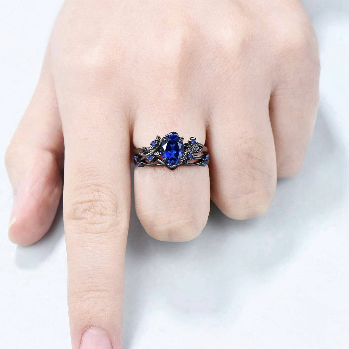 Rhinestone Ornament Rings