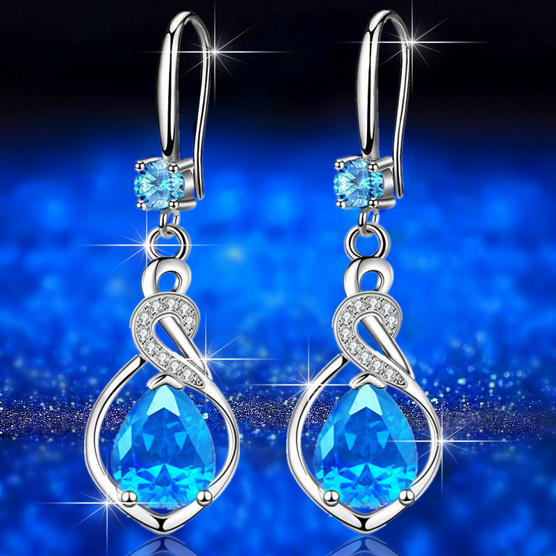 Shiny Zircons Earrings