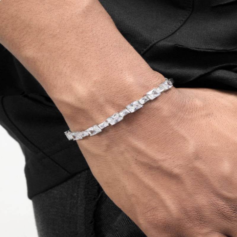 Platinum Tennis Bracelet