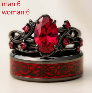 Rhinestone Ornament Rings