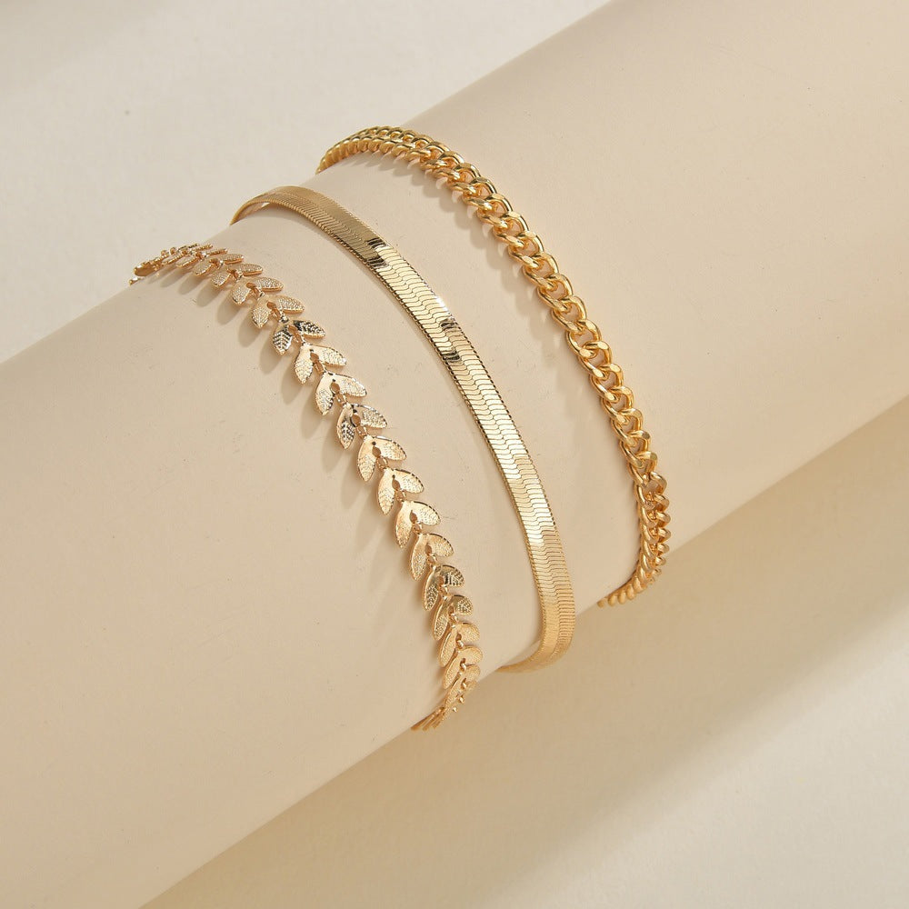 Personalized Retro Anklets